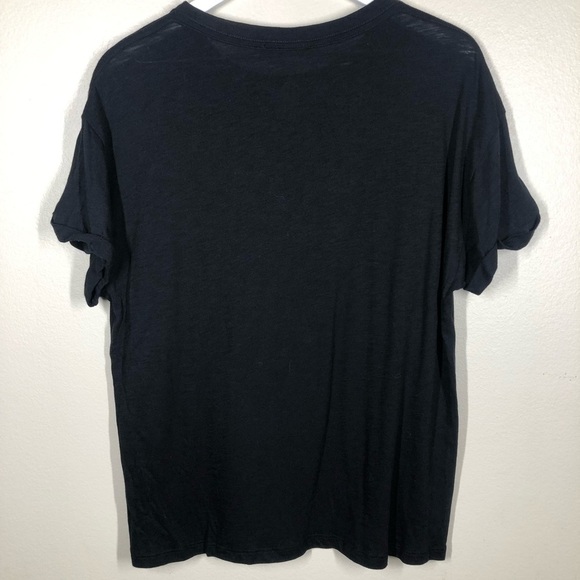 Zutter Black Indoorsy Short Sleeve Graphic Tee Size Small - Picture 6 of 12